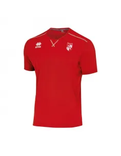 T-shirt sportiva maschile rossa