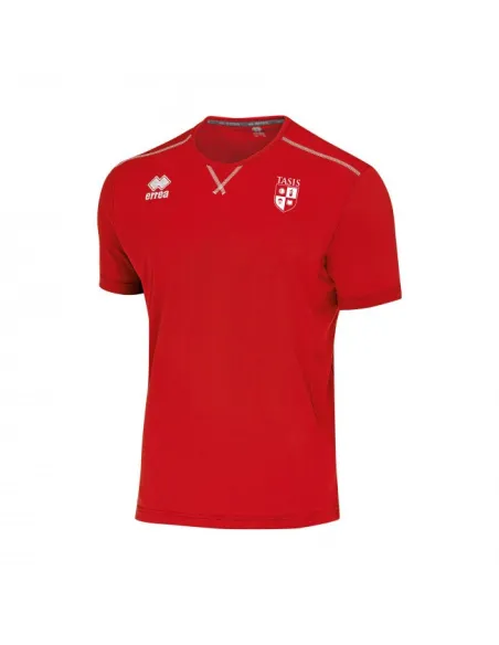 Boys red sports shirt