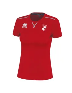 T-shirt sportiva femminile rossa