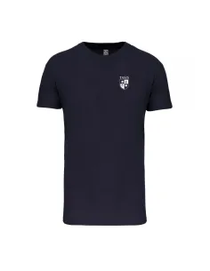 Navy blue organic cotton t-shirt 