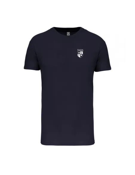 T-shirt in cotone organico navy blu