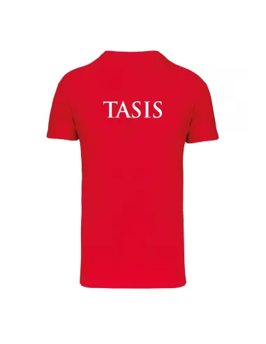 Red organic cotton t-shirt 