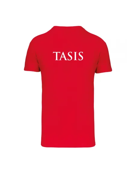 Red organic cotton t-shirt 