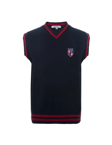 ES cotton v-neck vest