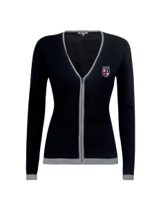 Lady-fit zipped cardigan