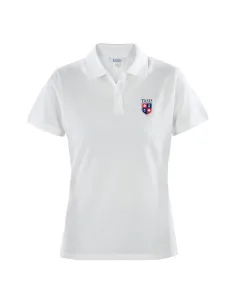 Short-sleeved polo - white