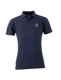Short sleeved polo - navy blue