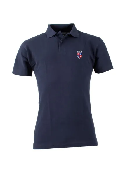 Short sleeved polo - navy blue
