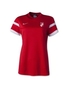 New lady-fit t-shirt red