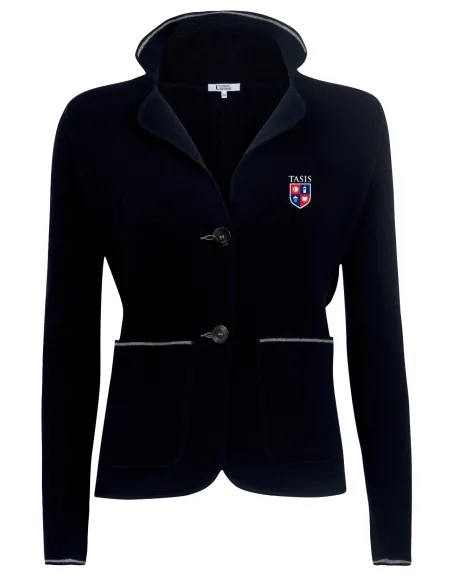Navy wool jacket