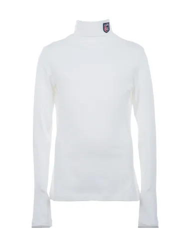 White turtleneck