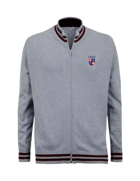Cardigan zip