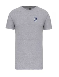 Gray organic cotton T-shirt