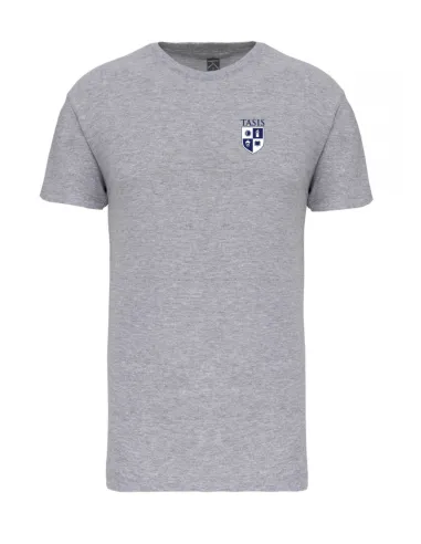 T-shirt in cotone organico grigia