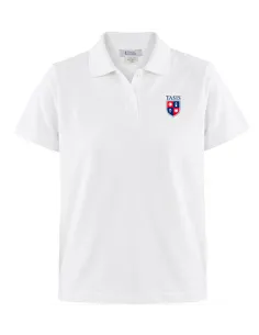 Short-sleeved polo - white