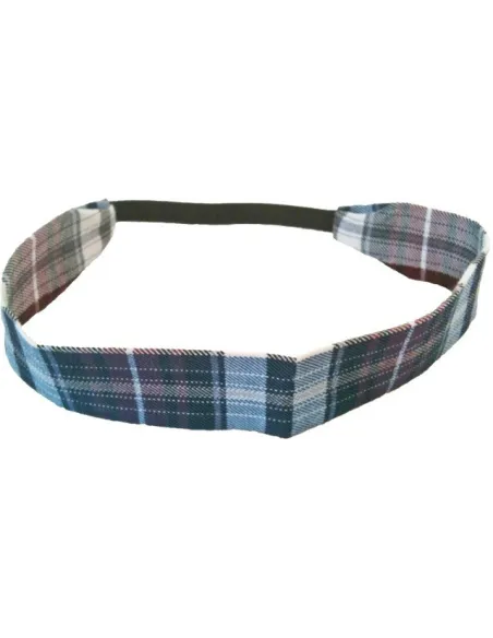 Elastic headband-plaid
