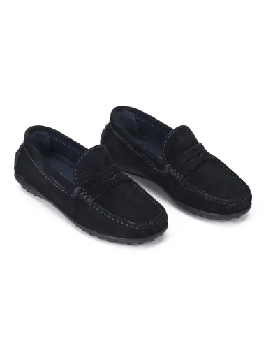 Loafer in suede