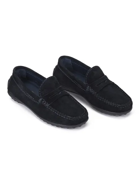 Loafer in suede