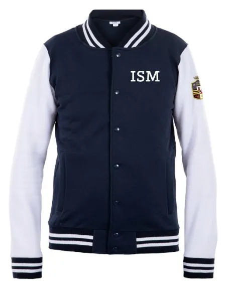 Baseball style sweatshirt