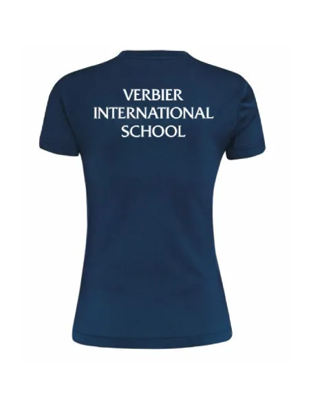 Blue sports t-shirt female-fit