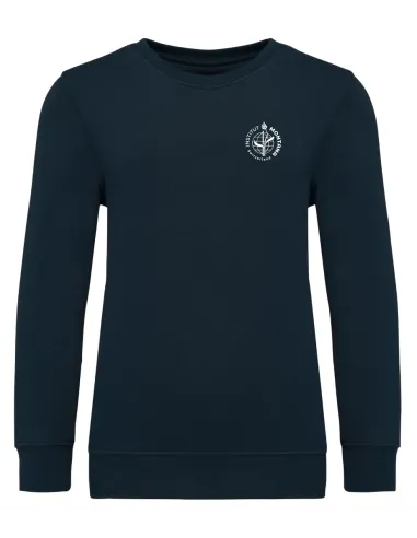 Round-neck sweatshirt - Blue