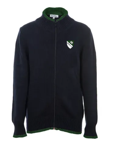 Zipped cardigan