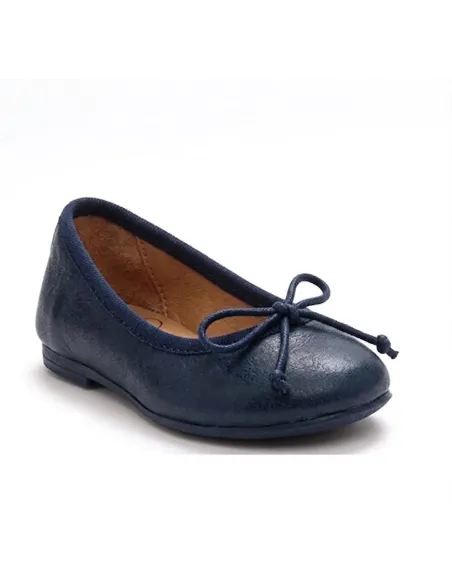 Leather ballerina flats - Available from September 2026